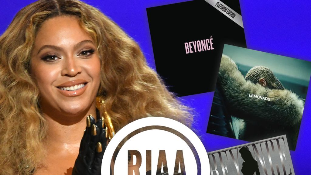 Beyoncé Mendapatkan Hits Tersertifikasi Terbanyak untuk Artis Wanita oleh RIAA