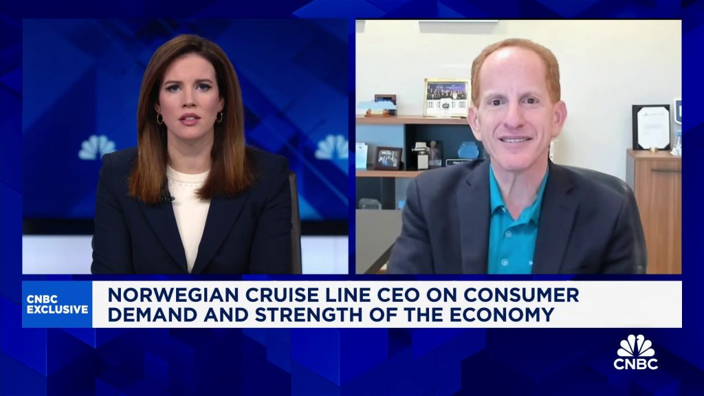 CEO Norwegia Cruise Line tentang permintaan konsumen dan kekuatan perekonomian