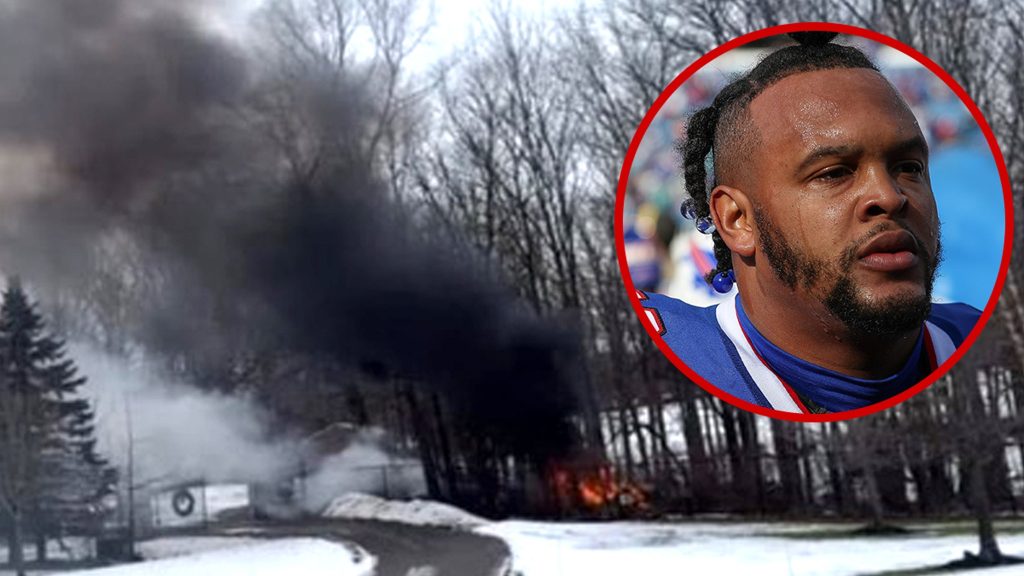 Dion Dawkins Dibebaskan Dari Latihan Bills Setelah Pesawat Jatuh Di Halaman