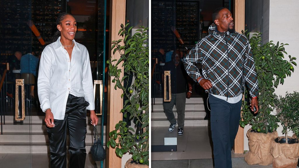 A’ja Wilson & Bam Adebayo Terlihat Saat Kencan Malam Di Beverly Hills