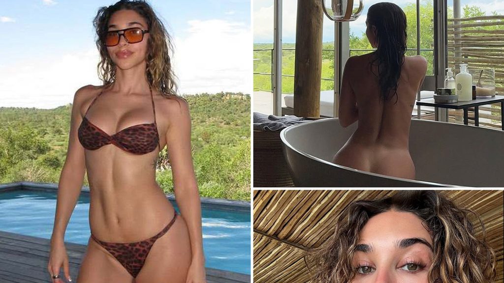 Chantel Jeffries Menjadi Kotor dalam Tamasya Afrika Selatan