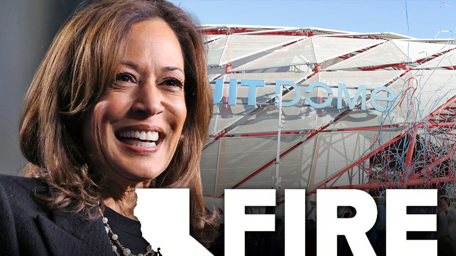 Kamala Harris dan Doug Emhoff muncul di konser Fireaid, video