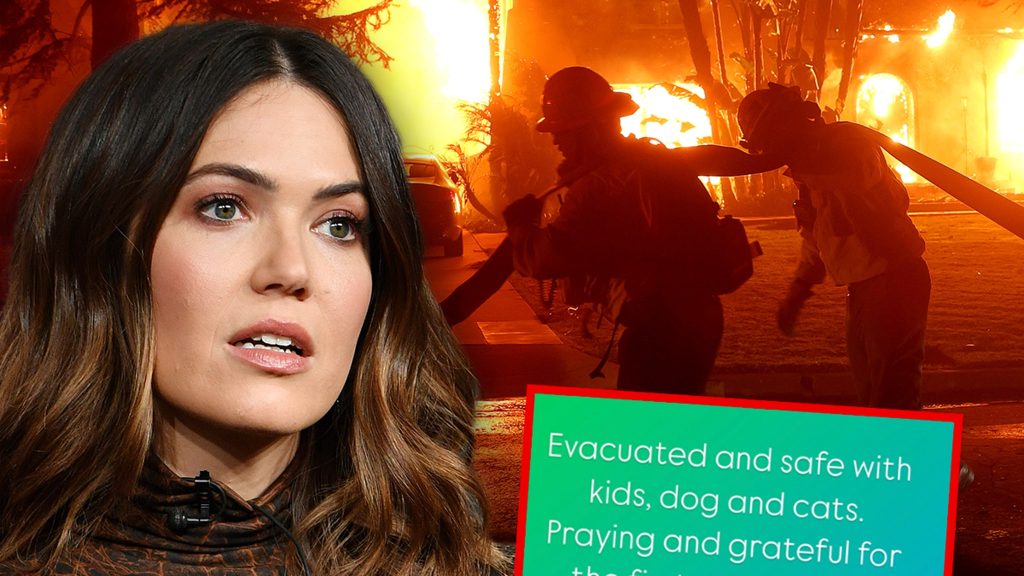 Mandy Moore Mengungsi Bersama Anak-Anak & Hewan Peliharaan, Tidak Yakin Apakah Rumah Masih Berdiri di Tengah Kebakaran Hutan