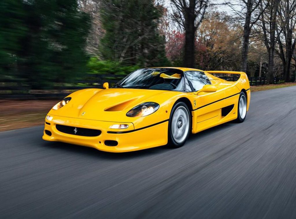 Merit Partners Memamerkan Ferrari F50 Giallo Modena 1997 yang Baru Diakuisisi