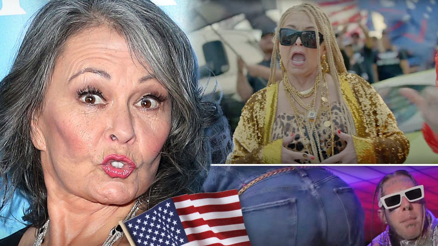 Roseanne Barr Merilis Lagu Rap Pro-Trump Baru Menjelang Pelantikan