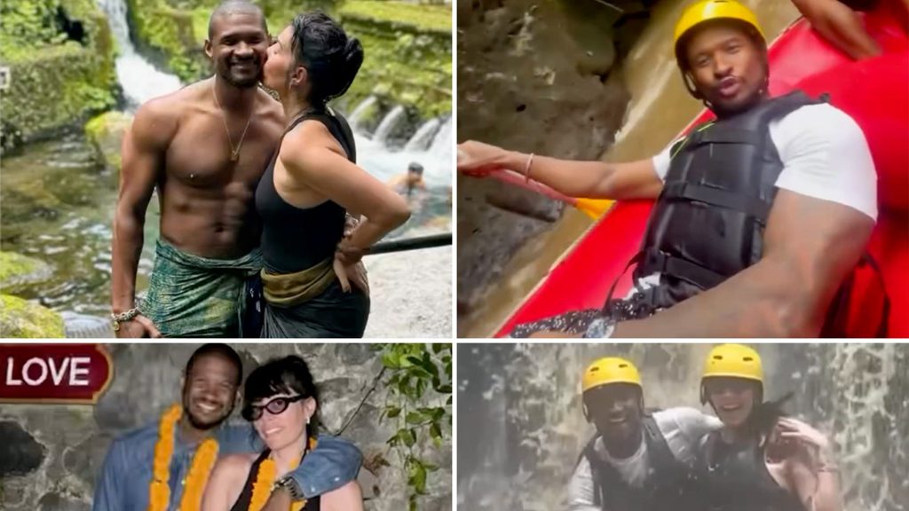 Usher & istri Jenn menikmati petualangan yang dicintai di Bali