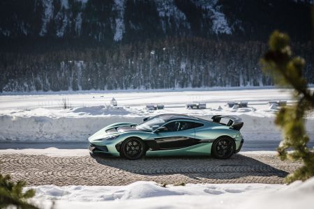 Rimac membuat penampilan debut di Ice St. Moritz