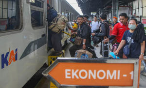 Antusiasme masyarakat manfaatkan kereta api unkur mudik tinggi