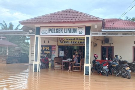 Banjir Landa Sarolangun, Tahanan Polisi Diungsikan