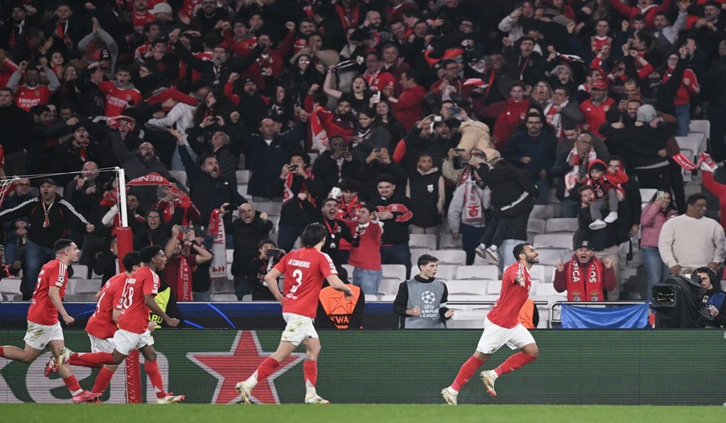 Benfica vs Monaco, Imbang 3-3, seperti Aguias Melaju Ke 16 Besar Liga Champions