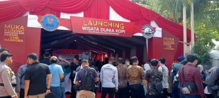 Bnn Resmikan Dunia Kopi Kampung Madani Bersinar Di Batam, Transformasi Bekas Kawasan Rawan Narkoba