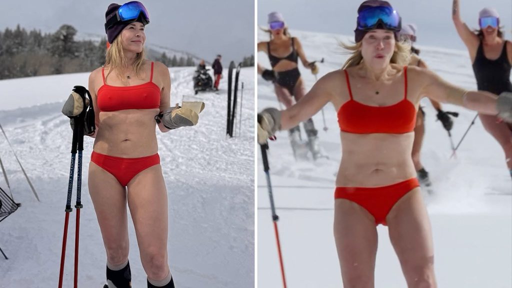 Chelsea Handler kembali dengan bidikan ski seksi untuk bday ke -50!