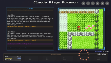 Claude Ai Anthropic sedang memainkan Pokémon di Twitch … Perlahan