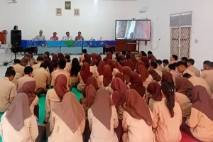 Datangi Sekolah, Polisi Sosialisasi Budaya Terb Berlalu Lintas