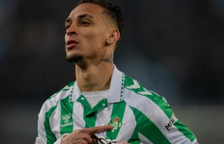 Debut Gemilan Antony Di eropa Cetak Gol Dan Bantu Kemenangan Real Betis