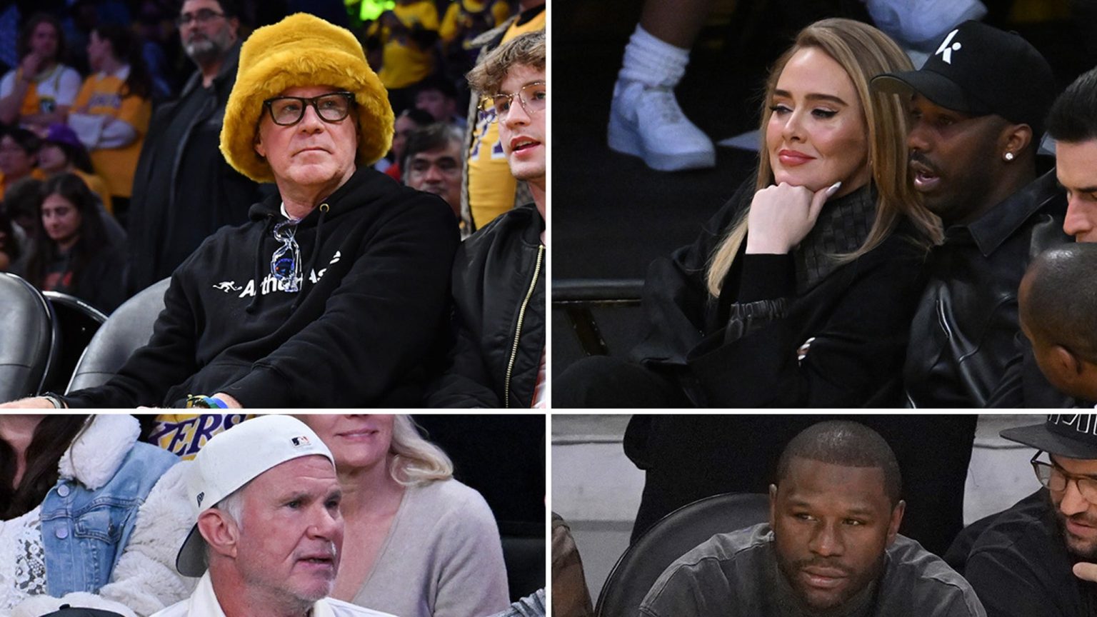 Debut Luka Doncic Lakers menarik Adele, Floyd Mayweather, Celebs