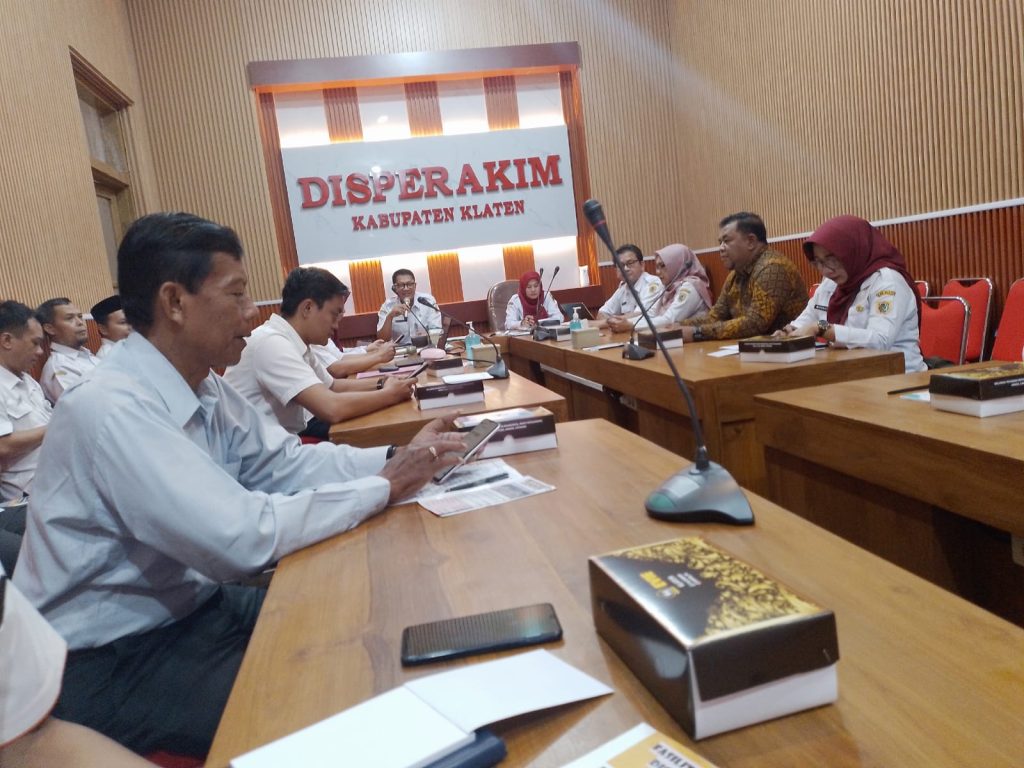 Disperakim Klaten Gelar Forum Perangkat Daerah Penajaman Rancangan Awal Rencana Kerja 2026