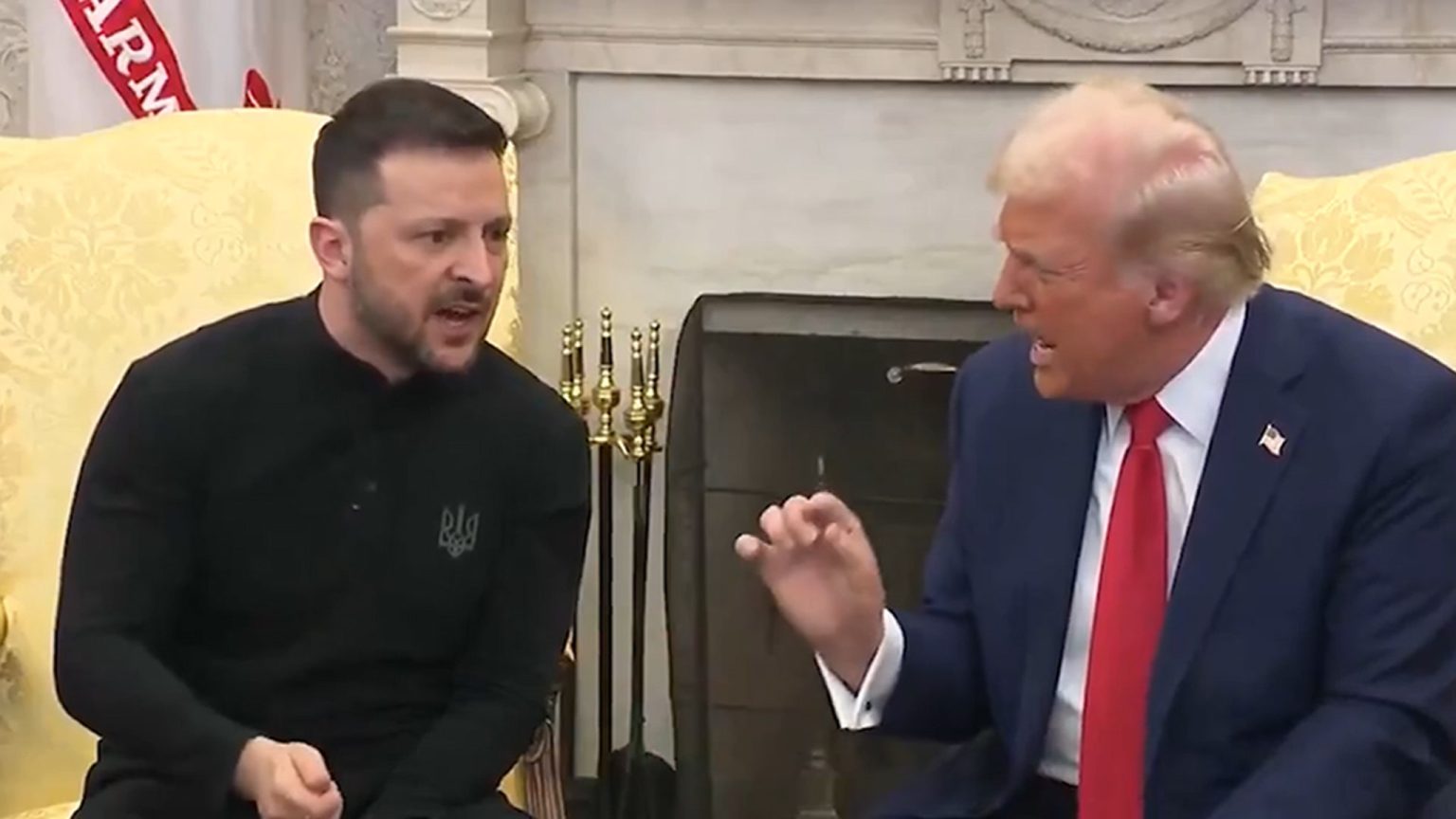 Donald Trump meledak di Volodymyr Zelensky di Oval Office Confrontation