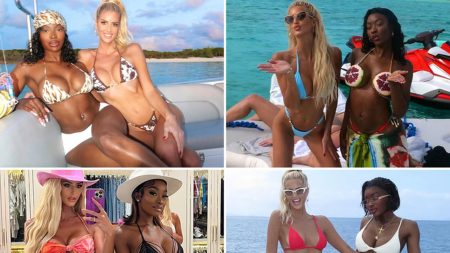 Emma Hernan & Chelsea Lazkani Hot Besties di Bikini untuk Hari Galentine!