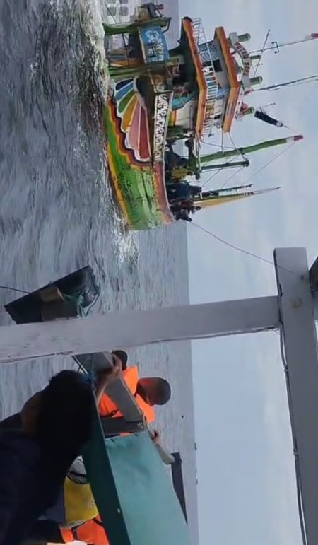 Empat Kapal Gunakan Pukat Cantrang Ditangkap Di Perairan Kalsel