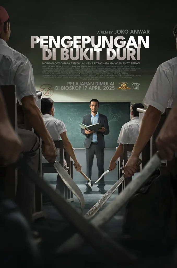 Film Pengepungan Di Bukit Duri Rilis Poster Guru Berhadapan Delang Murid