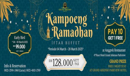 Hanya RP99 Ribu Nikmati Buffet Semua Anda bisa makan di Grand Arkenso Semarang Saat Ramadhan