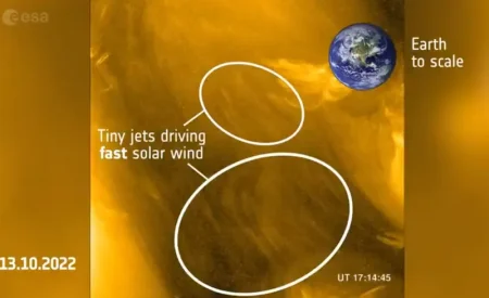 Ilmuwan Temukan Sumber Baru Angin Matahari Jet Kecil Yang Menggerakan Partikel Energi
