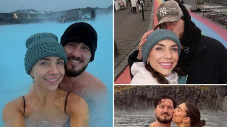 Jenna Johnson dan Valentin Chmerkovskiy Iceland Pasangan Vacay