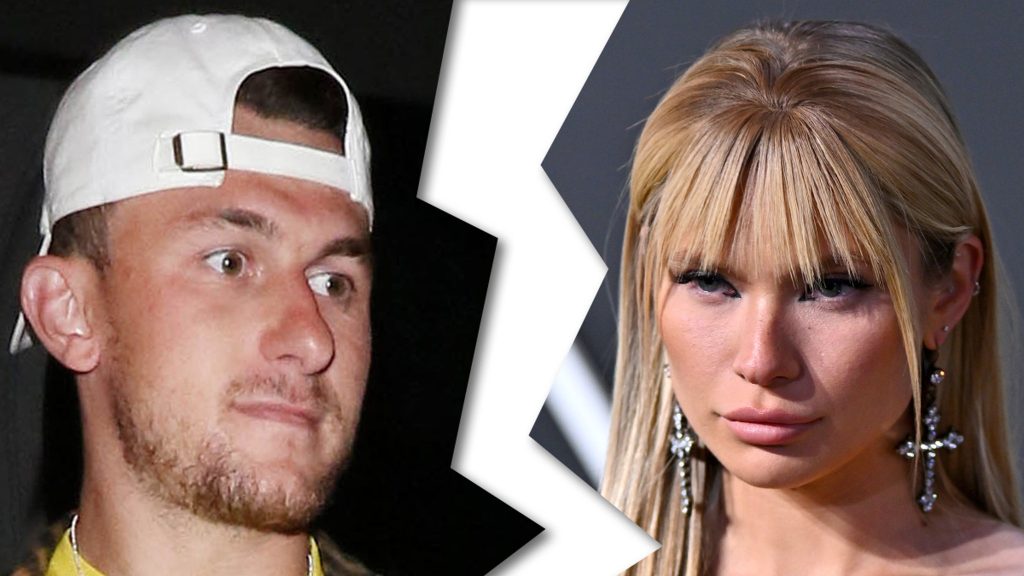 Johnny Manziel, Josie Canseco putus