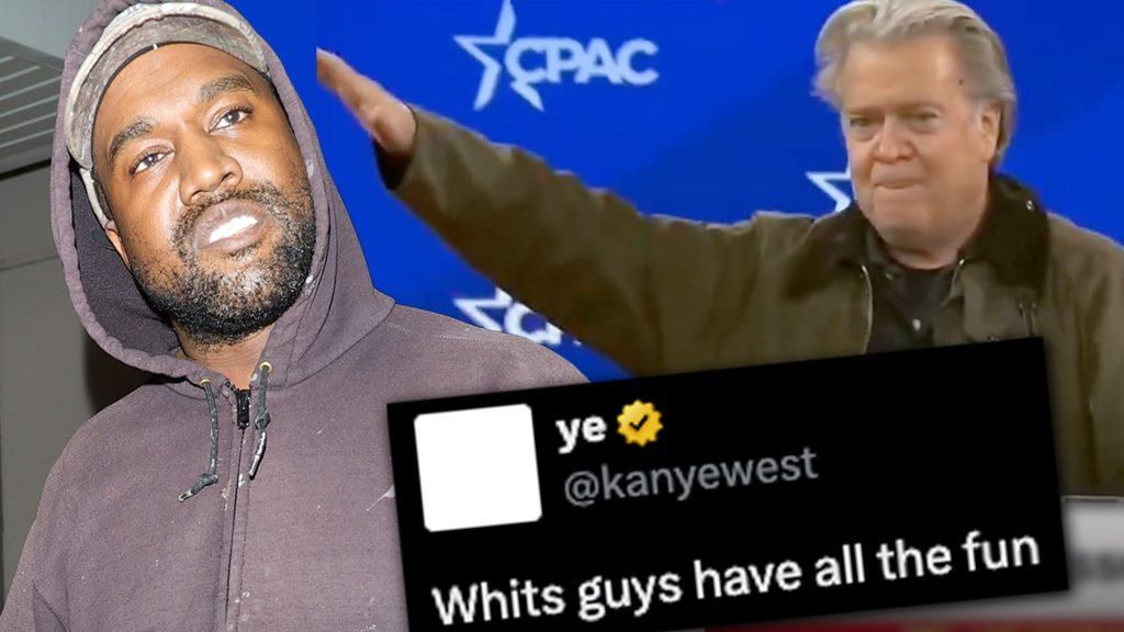 Kanye West menginginkan setelah Steve Bannon dituduh menampilkan Salute Nazi