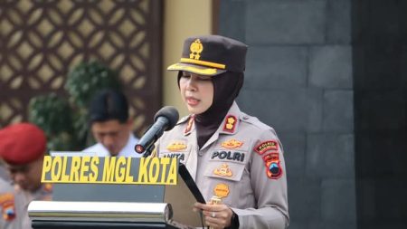 Kapolres Magelang Kota Pastikan Retret Kepala Daerah Di Akmil Aman Dan Lancar