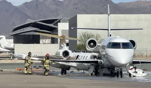 Kecelakaan Jet Di Bandara Scottsdale Pilot Tewas, Jet Milik Vince Neil Terlibat