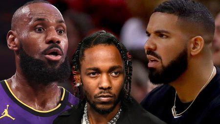 LeBron James tampaknya bertepuk tangan di Drake diss dengan lebih banyak pujian Kendrick Lamar