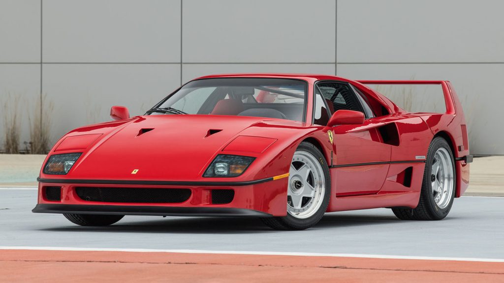 Lelang Panah Luas ‘di Pulau Amelia: 1991 Ferrari F40