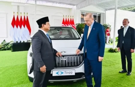 MOBIL DARI ERDOGAN UNTUK PRABOWO, SIMBOL PERSAHABATAN 75 TAHUN