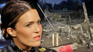 Mandy Moore meledakkan Amazon karena mengantarkan paket di rumah yang terbakar di rumah