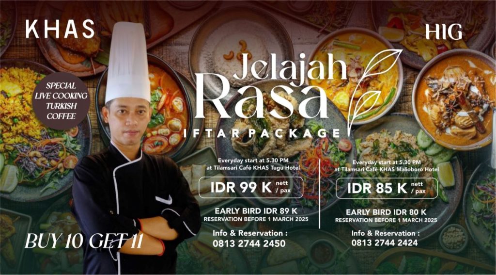 Nikmati Iftar Ramadan di Khas Tugu Hotel Dan Khas Malioboro Hotel Bertema Jelajah Rasa