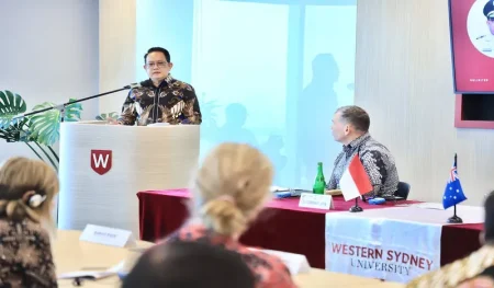 PJ Gubernur Jatim Resmikan Kampus Western Sydney University Di Surabaya