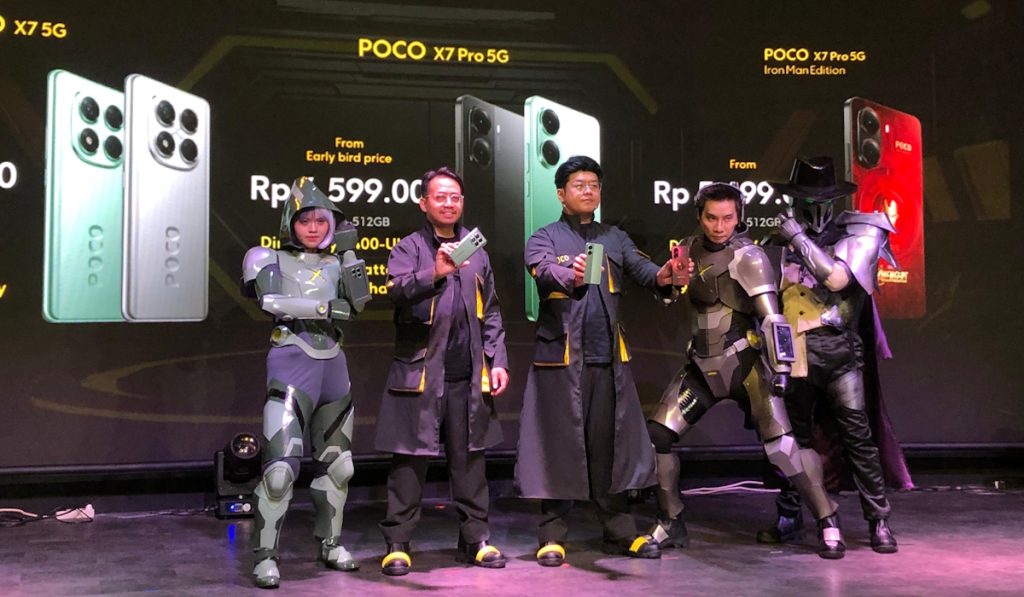 POCO X7 SERIE MELUNCUR DI INDONESIA, HARGA MULAI DARI RP3 JUTaan