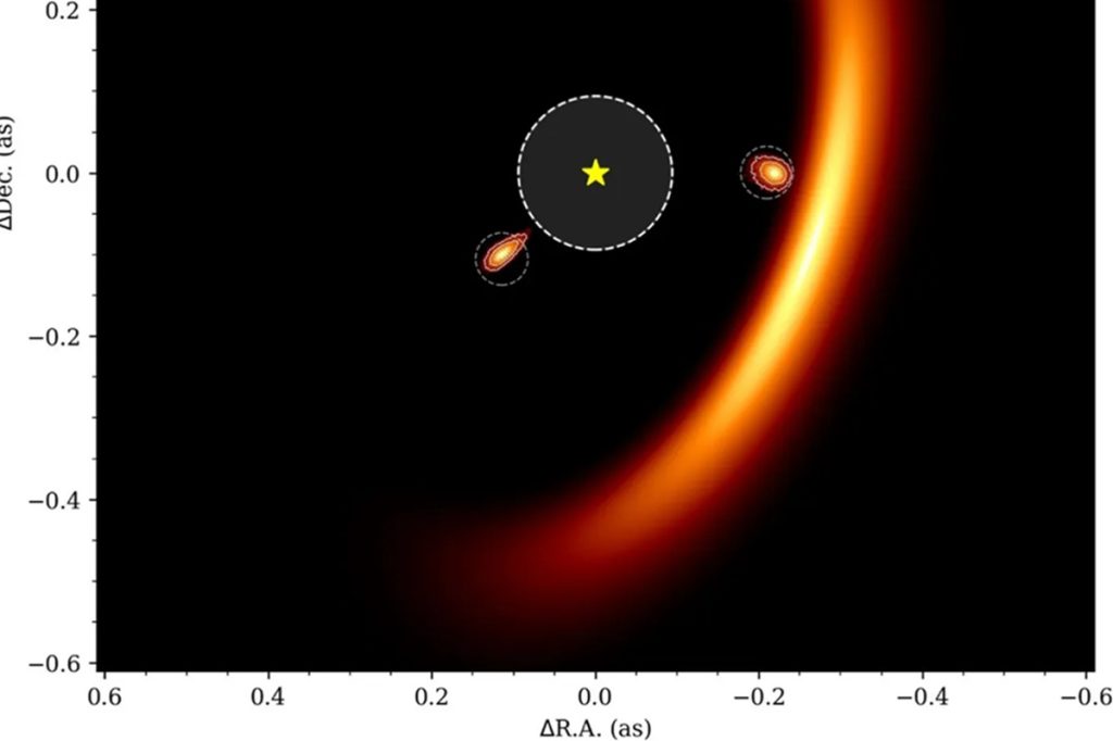 Pengamatan JWST UNGKAP Proses Pembentukan Planet Di Sekitar Bintang PDS 70 Dan Bukti Kemunckinan Planet Ketiga