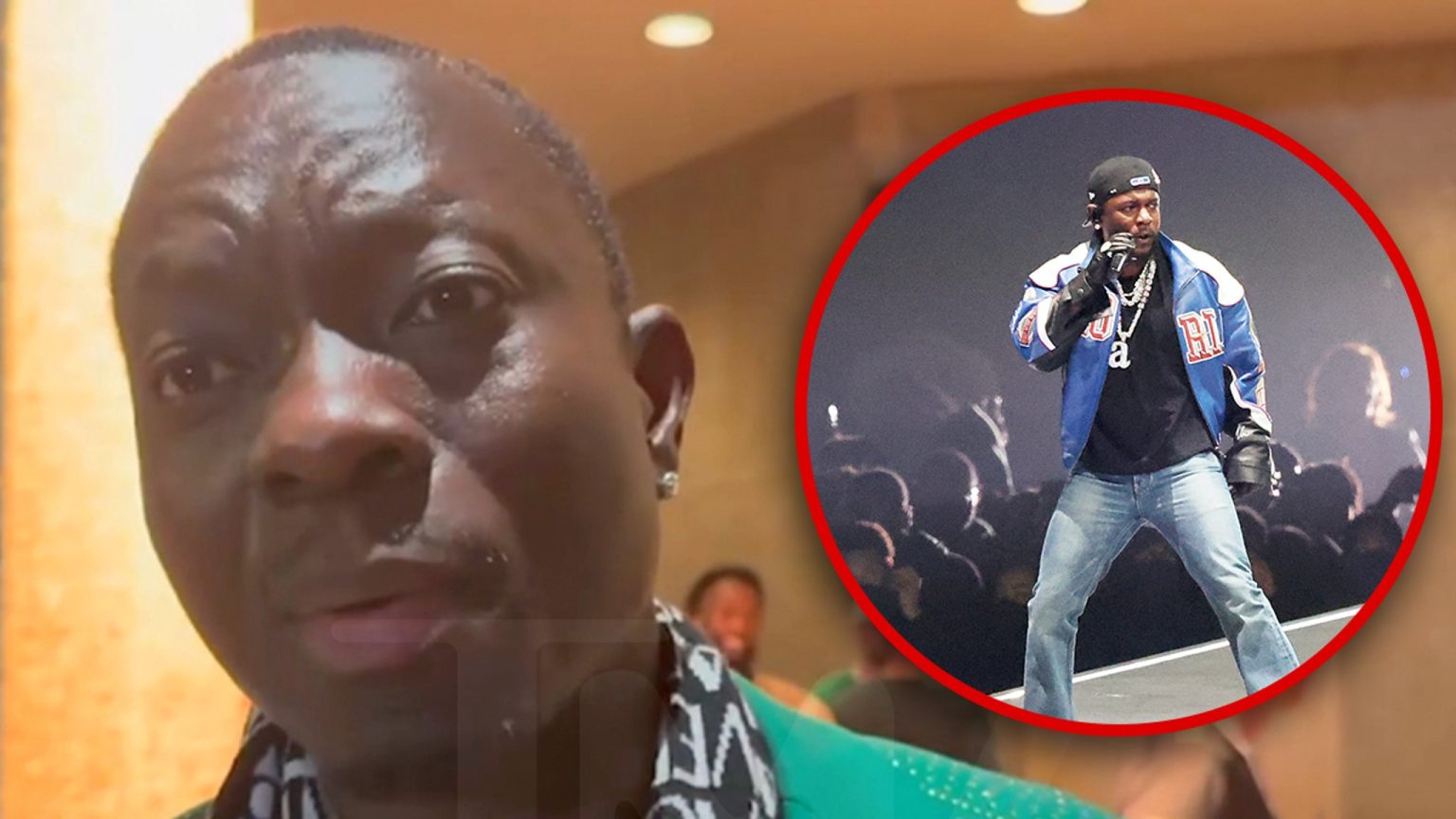 Pertunjukan babak pertama Kendrick Lamar meninggalkan Michael Blackson underwhelmed