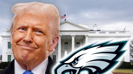 Philadelphia Eagles belum diundang ke Gedung Putih Donald Trump