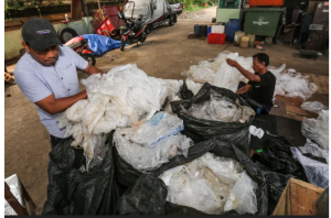 Program 100 Hari Pram-Rano, Seluruh RW Di Jakarta Panya Bank Sampah