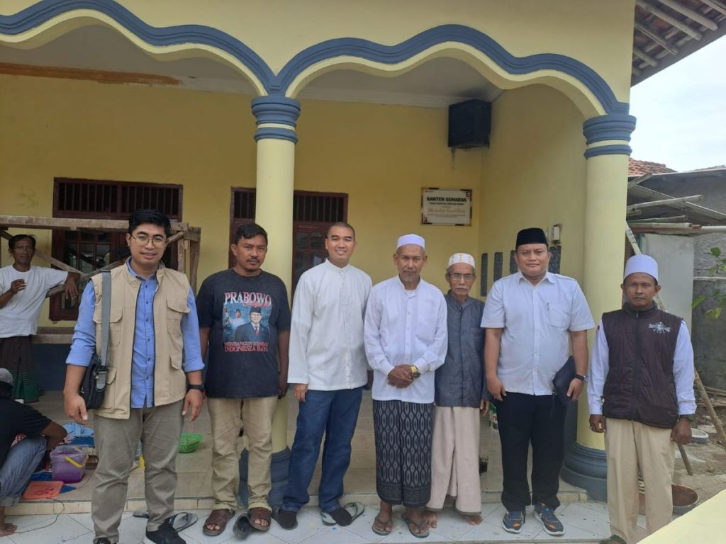 Program Banten Semarak Kolaborasi Bersama Lembaga Zakat Bahtera Dhuafa Renovasi 4 Tempat Ibadah