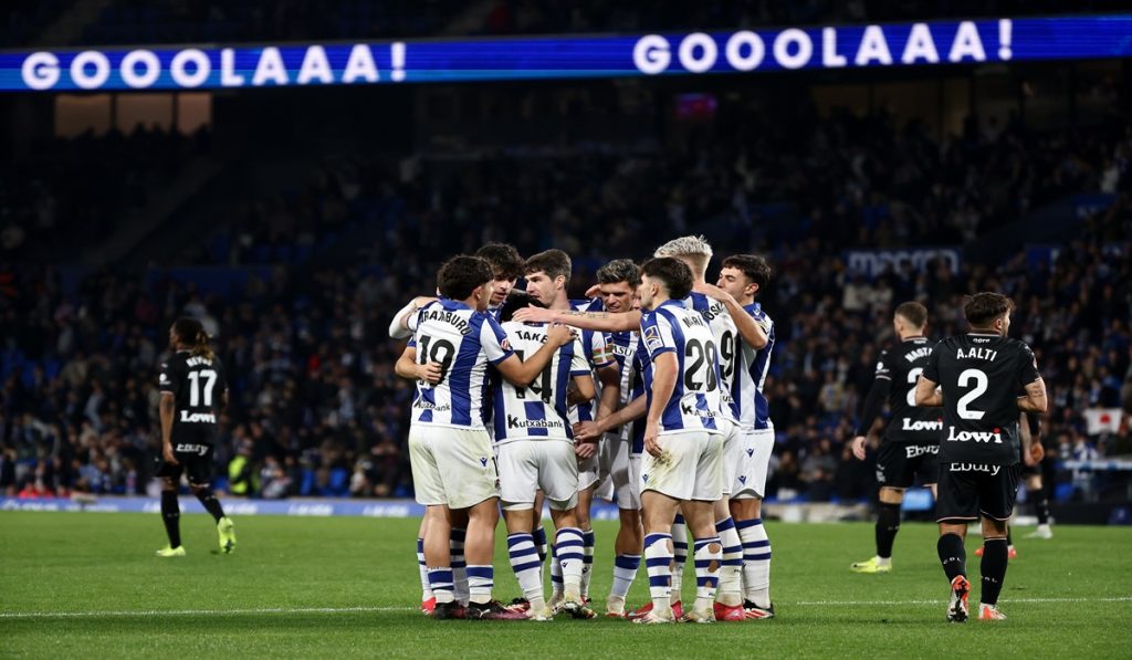 Real Sociedad vs Leganes, Txuri-Urdin Menang Telak Di Kandang