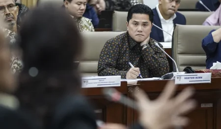 Respon Soal Efisiensi Anggraran, Erick Thohir Kita Kerja Keras Saja