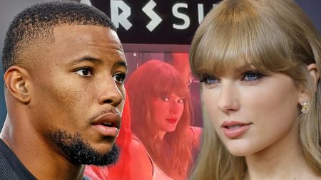 Saquon Barkley merobek penggemar untuk mencemooh Taylor Swift di Super Bowl