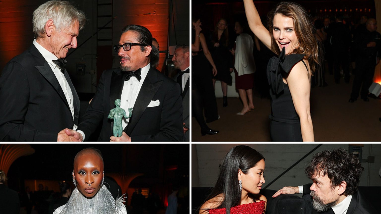 Selebritis berbaur di Sag Awards After-Party di Shrine Auditorium