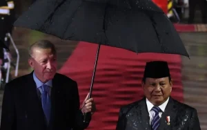 Surya Paloh Dampingi Prabowo Makan Siang Delan Recep Tayyip Erdogan