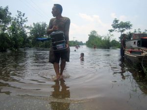 7.000 kk Terdampak, Lima Daerah Di Riau Dilanda Banjir Akhat Intensitas Hujan Tinggi